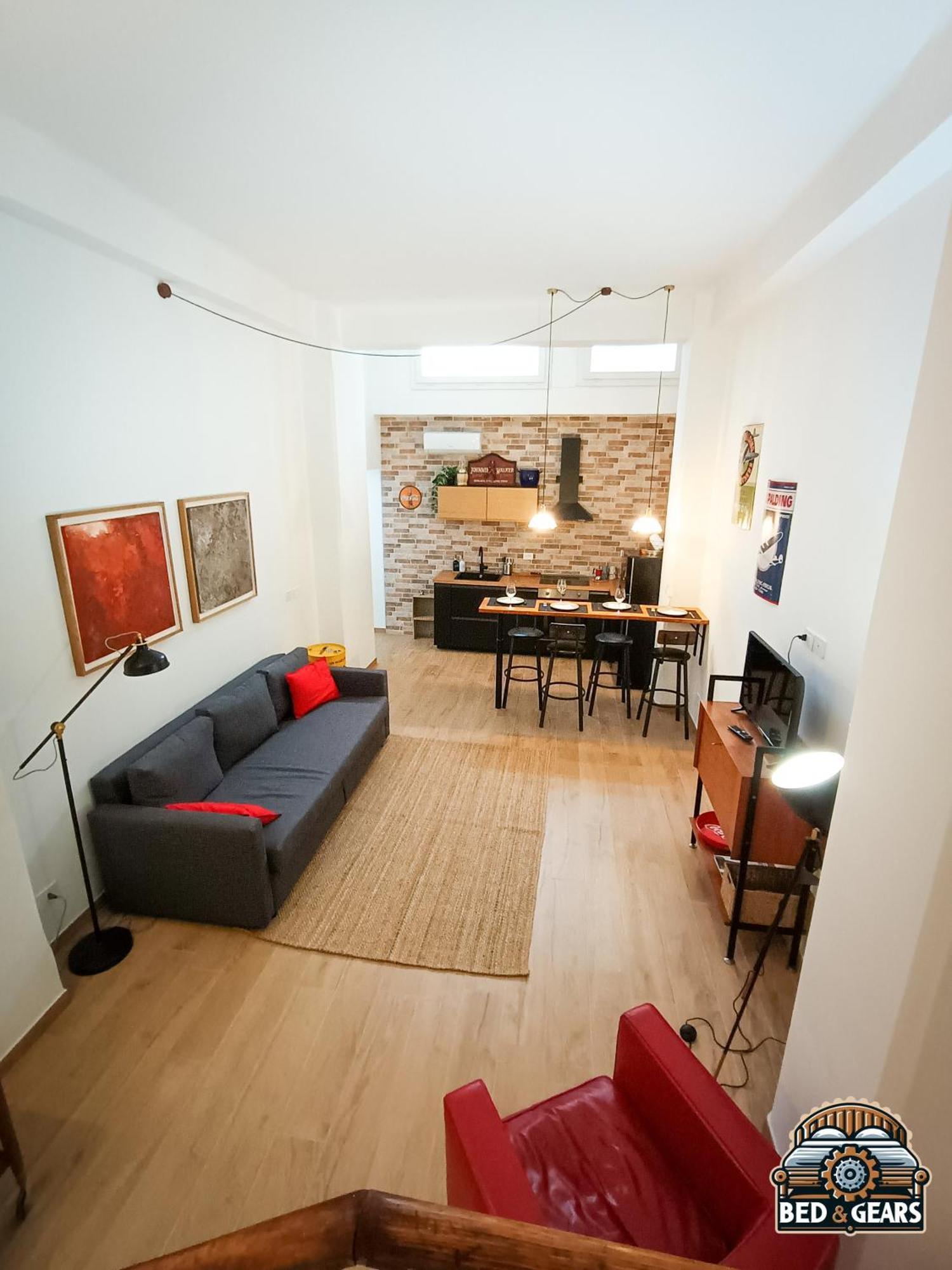 Bed And Gears - Industrial Design Loft Apartment Bari Exterior photo